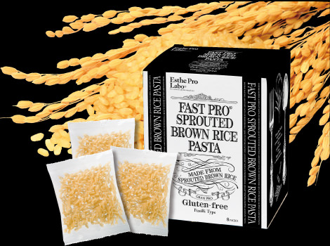 ファストプロ® スプラウテッド ブラウンライス パスタ